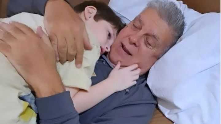Internaron de urgencia al hijo de Luis Ventura por neumonía y dengue