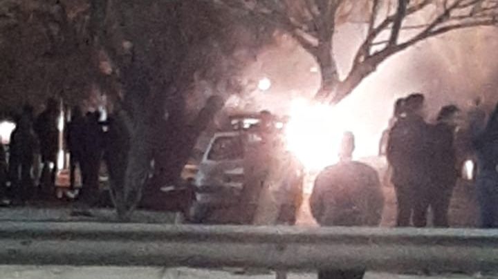 Incendio en barrio San Luis: según la policía, el fuego se inició al enchufar un parlante