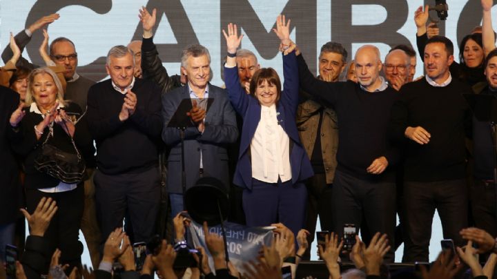 Bullrich con Macri y Larreta: "hoy hemos dado un paso importante, el paso de un cambio