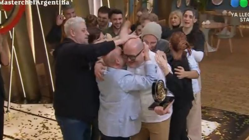 Emoción: Rodolfo Vera Calderón, un argentino por adopción ganó "Masterchef"