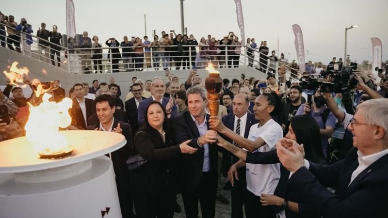 Ante miles de personas, inauguraron oficialmente el Velódromo Vicente Chancay