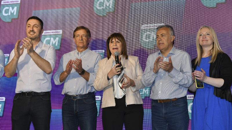 Bullrich con Cornejo: “En las elecciones nacionales, la ciudadanía va a elegir un cambio contundente"