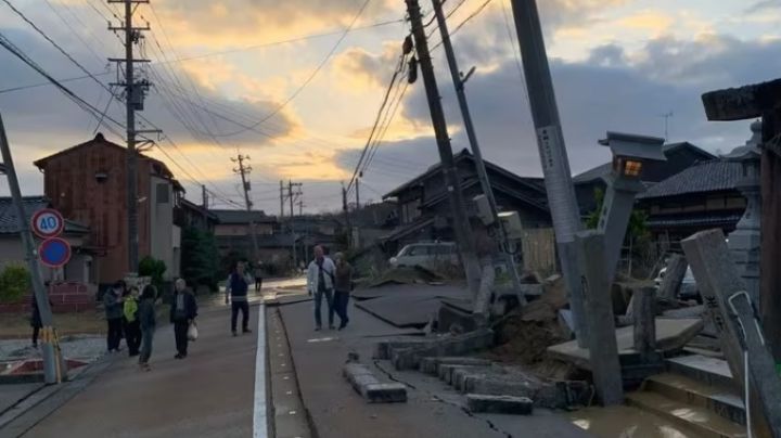 Mirá los impactantes videos del terremoto de 7,6 que azotó a Japón