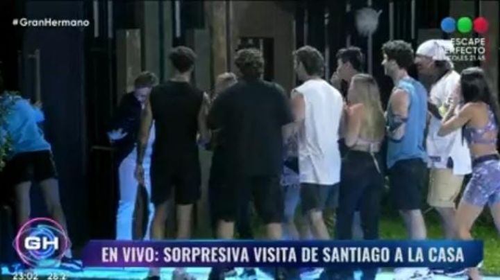 Video: Santiago del Moro entró a la casa de GH y sorprendió a todos