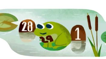Google celebra el Día Bisiesto con un adorable Doodle