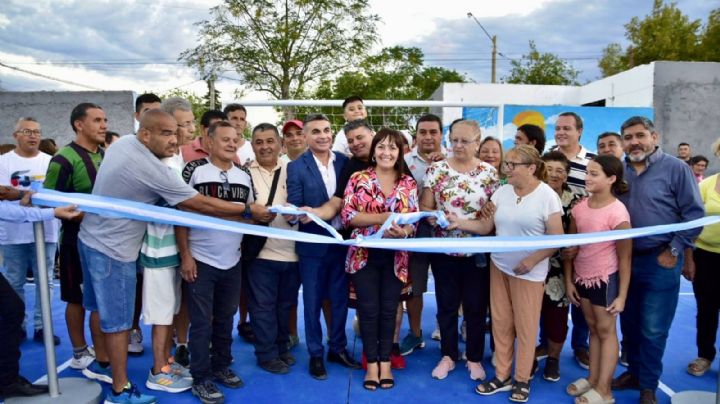 Un nuevo playón deportivo para los Barrios Lebensohn, Pateta y Villa Cerdera