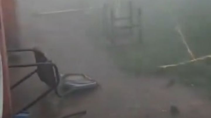 Videos: así fue la impactante tormenta en Buenos Aires y La Pampa