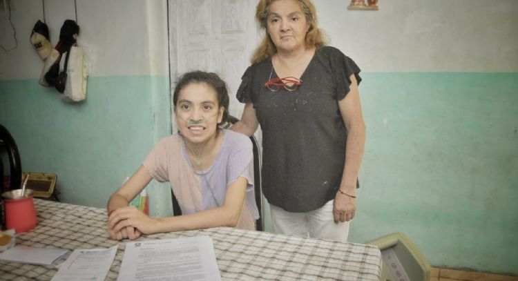 Anabel, la sanjuanina que apela a la solidaridad de todos para seguir luchando por su vida